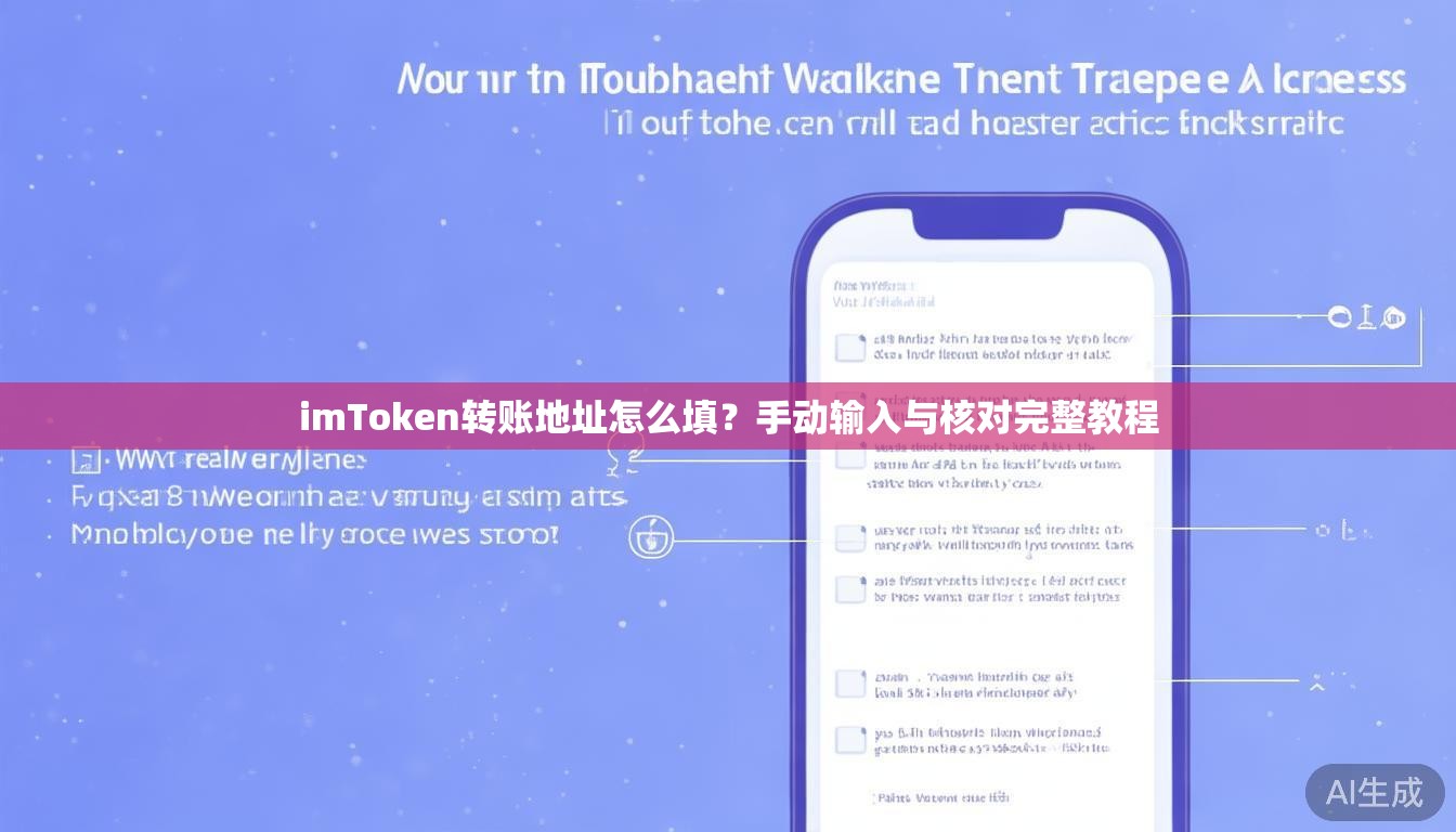 imToken转账地址怎么填？手动输入与核对完整教程