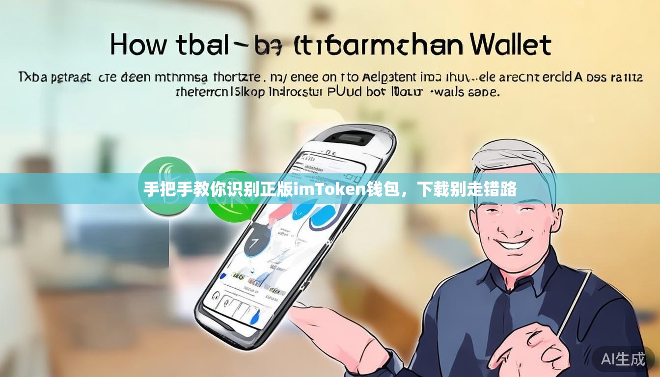 手把手教你识别正版imToken钱包，下载别走错路