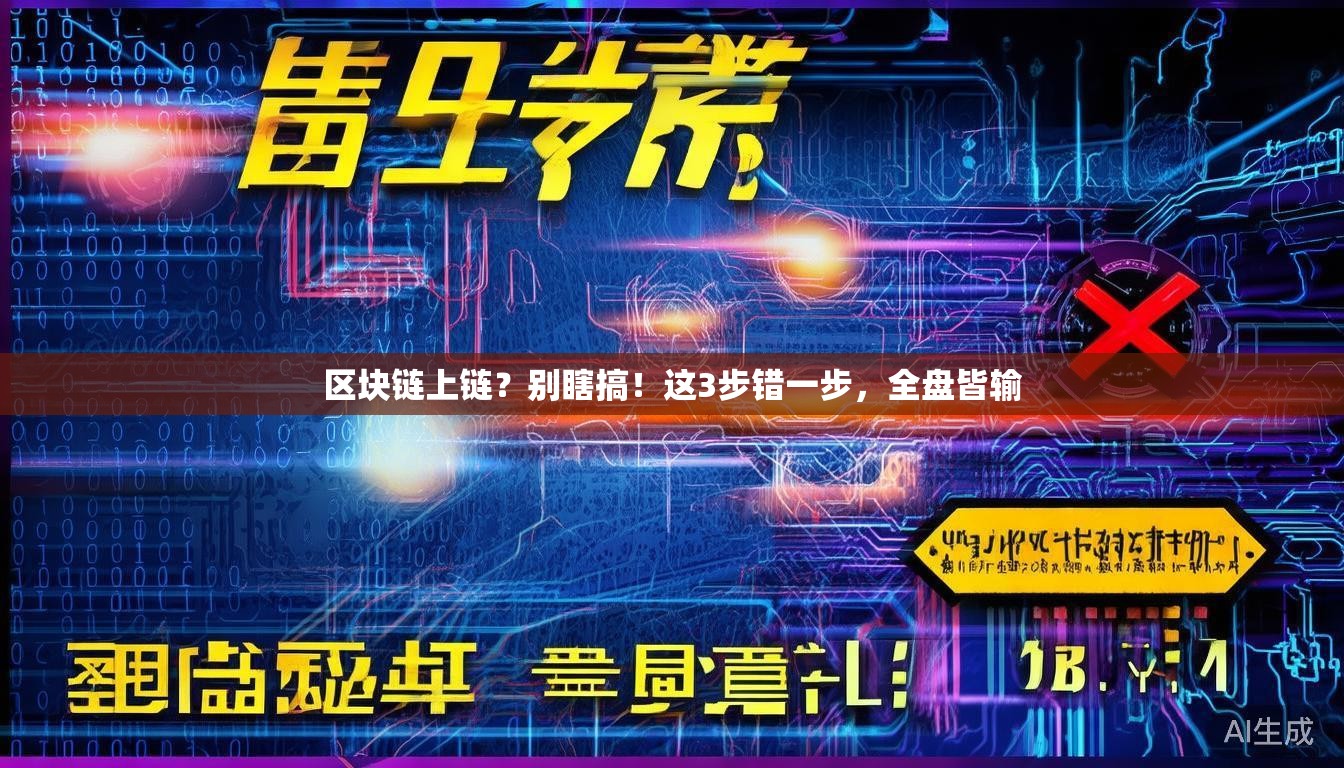 区块链上链？别瞎搞！这3步错一步，全盘皆输