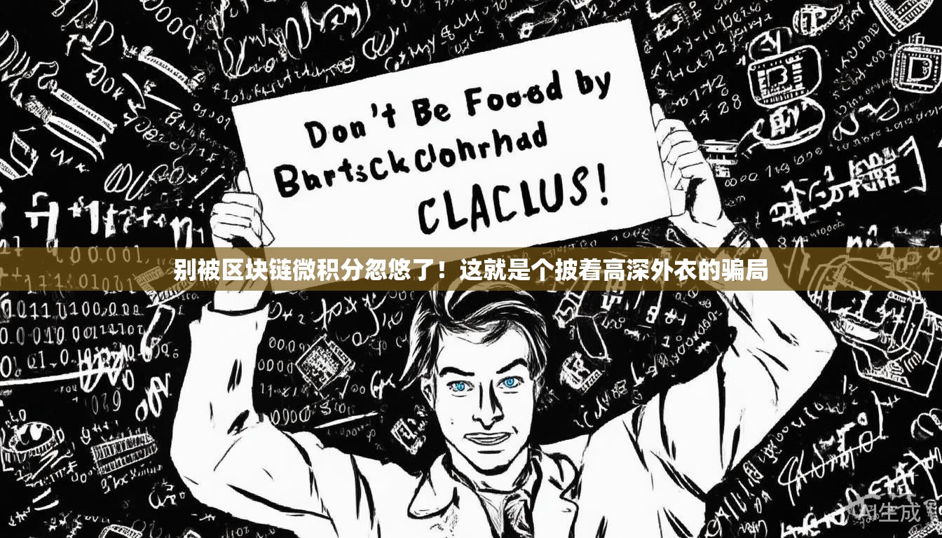 别被区块链微积分忽悠了！这就是个披着高深外衣的骗局