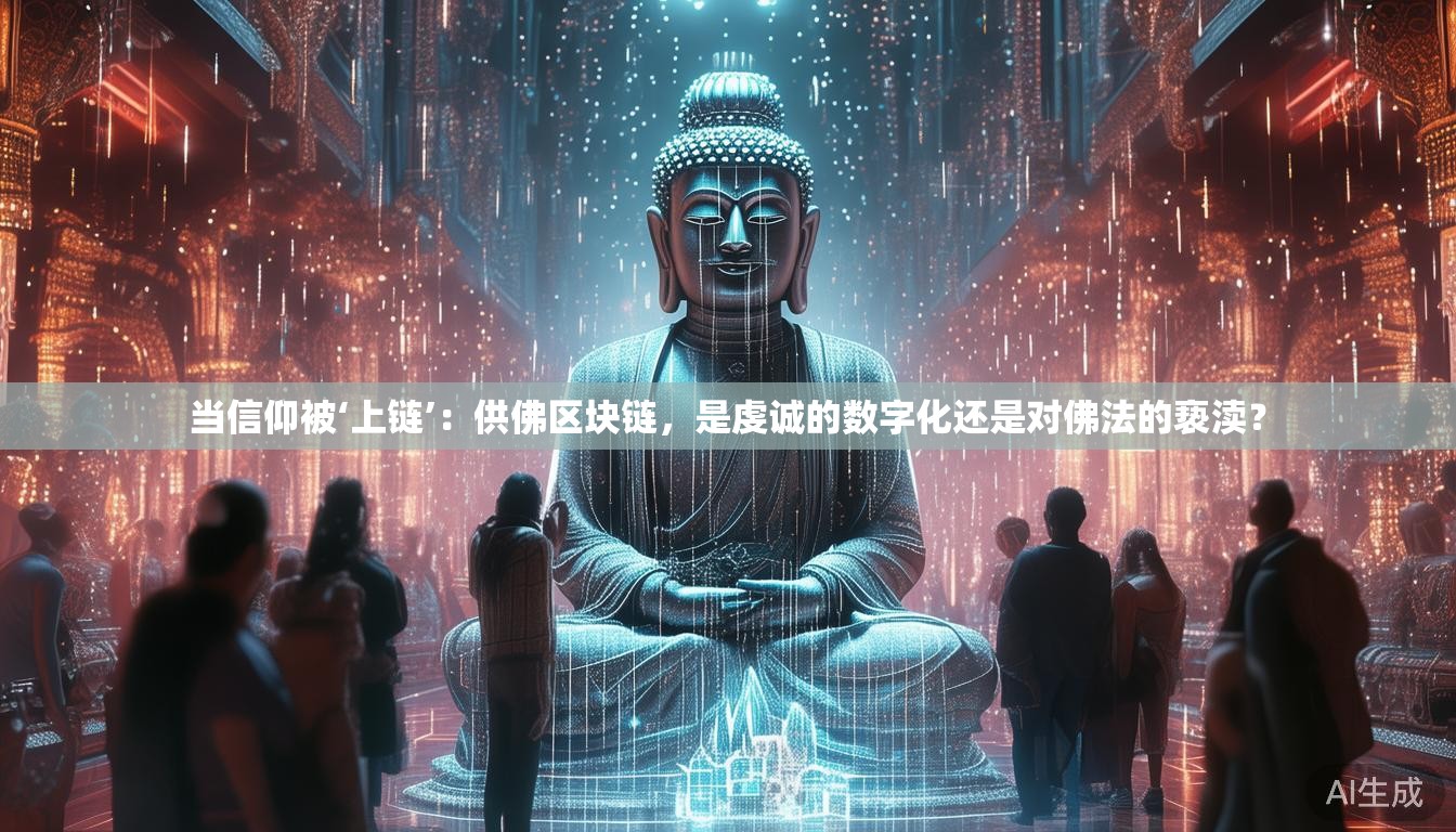 当信仰被‘上链’：供佛区块链，是虔诚的数字化还是对佛法的亵渎？