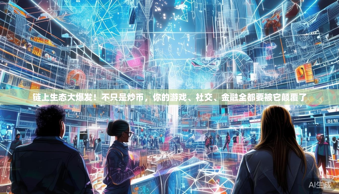 链上生态大爆发！不只是炒币，你的游戏、社交、金融全都要被它颠覆了