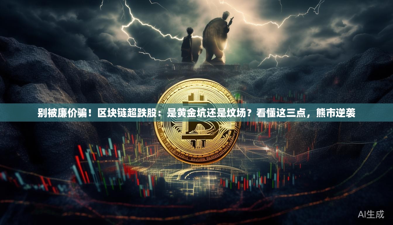 别被廉价骗！区块链超跌股：是黄金坑还是坟场？看懂这三点，熊市逆袭