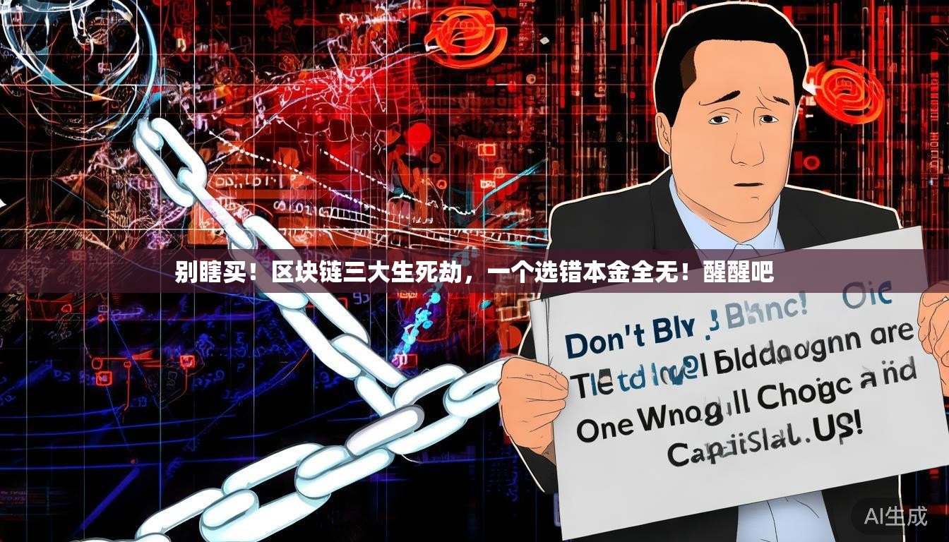 别瞎买!区块链三大生死劫,一个选错本金全无!醒醒吧 别瞎买!区块链三大生死劫,一个选错本金全无!醒醒吧