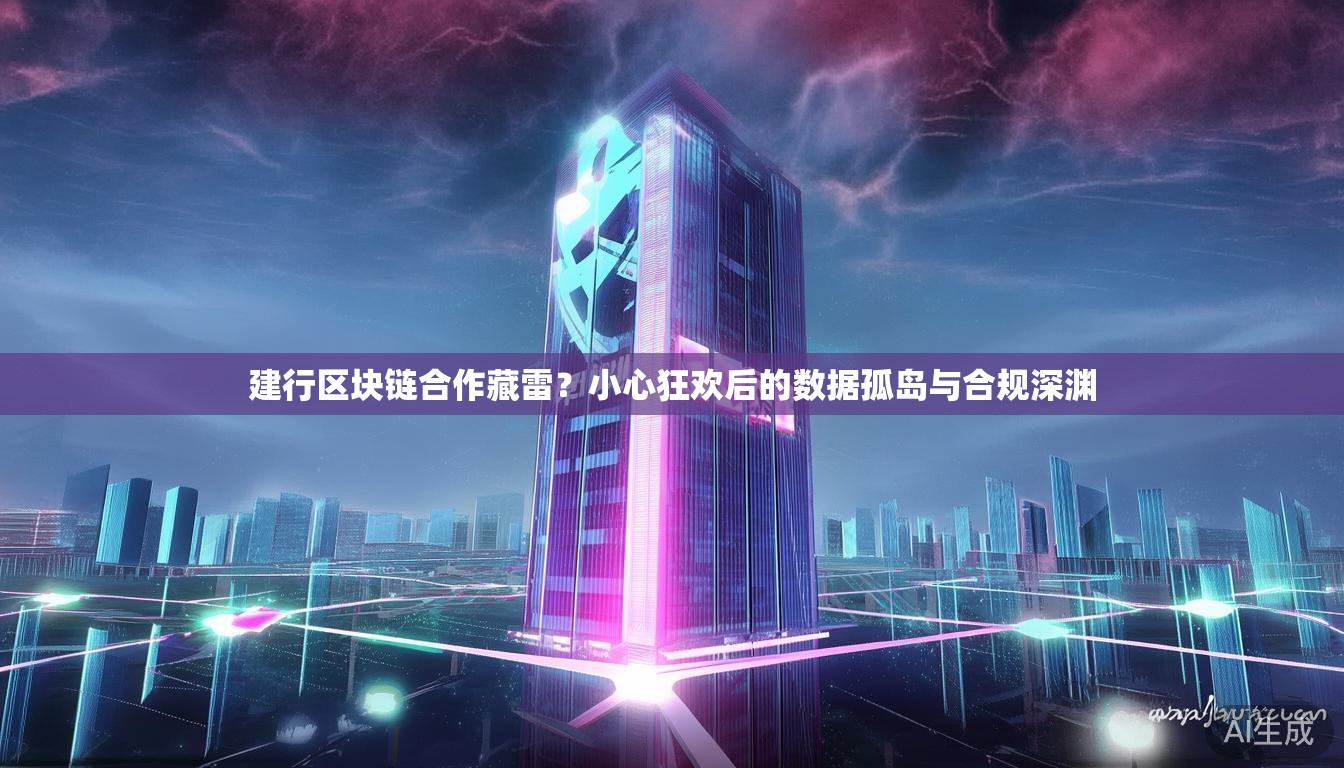 建行区块链合作藏雷？小心狂欢后的数据孤岛与合规深渊