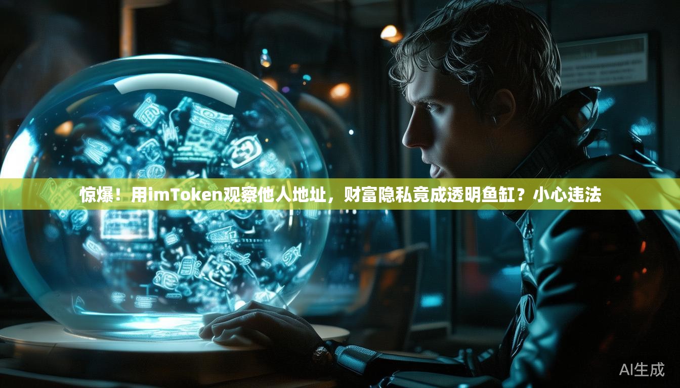 惊爆！用imToken观察他人地址，财富隐私竟成透明鱼缸？小心违法
