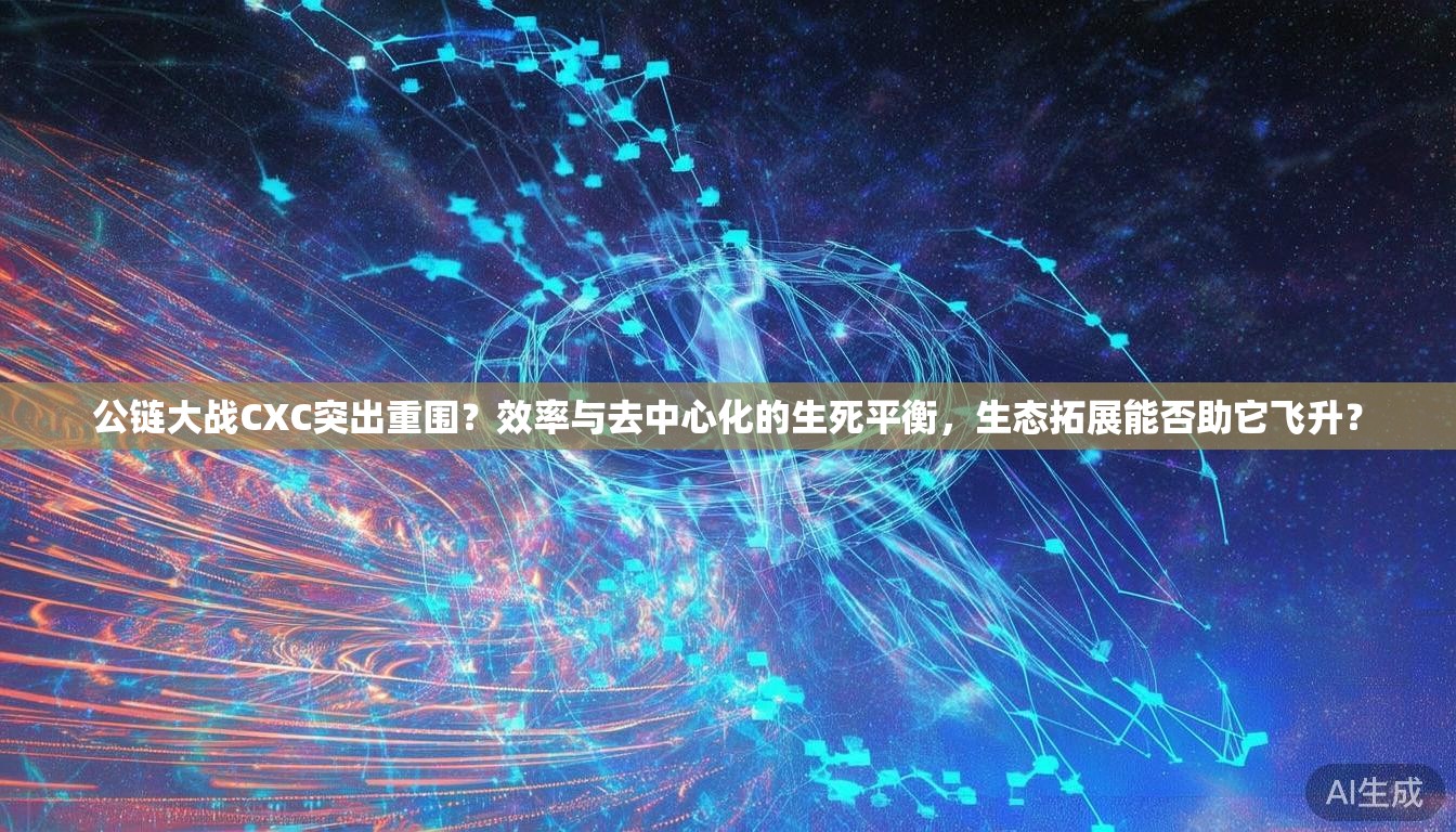 公链大战CXC突出重围?效率与去中心化的生死平衡,生态拓展能否助它飞升? 公链大战CXC突出重围?效率与去中心化的生死平衡,生态拓展能否助它飞升?