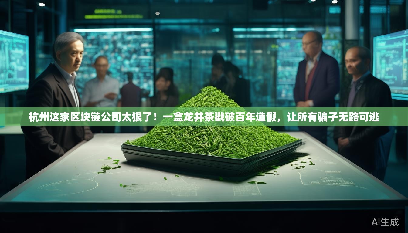 杭州这家区块链公司太狠了！一盒龙井茶戳破百年造假，让所有骗子无路可逃