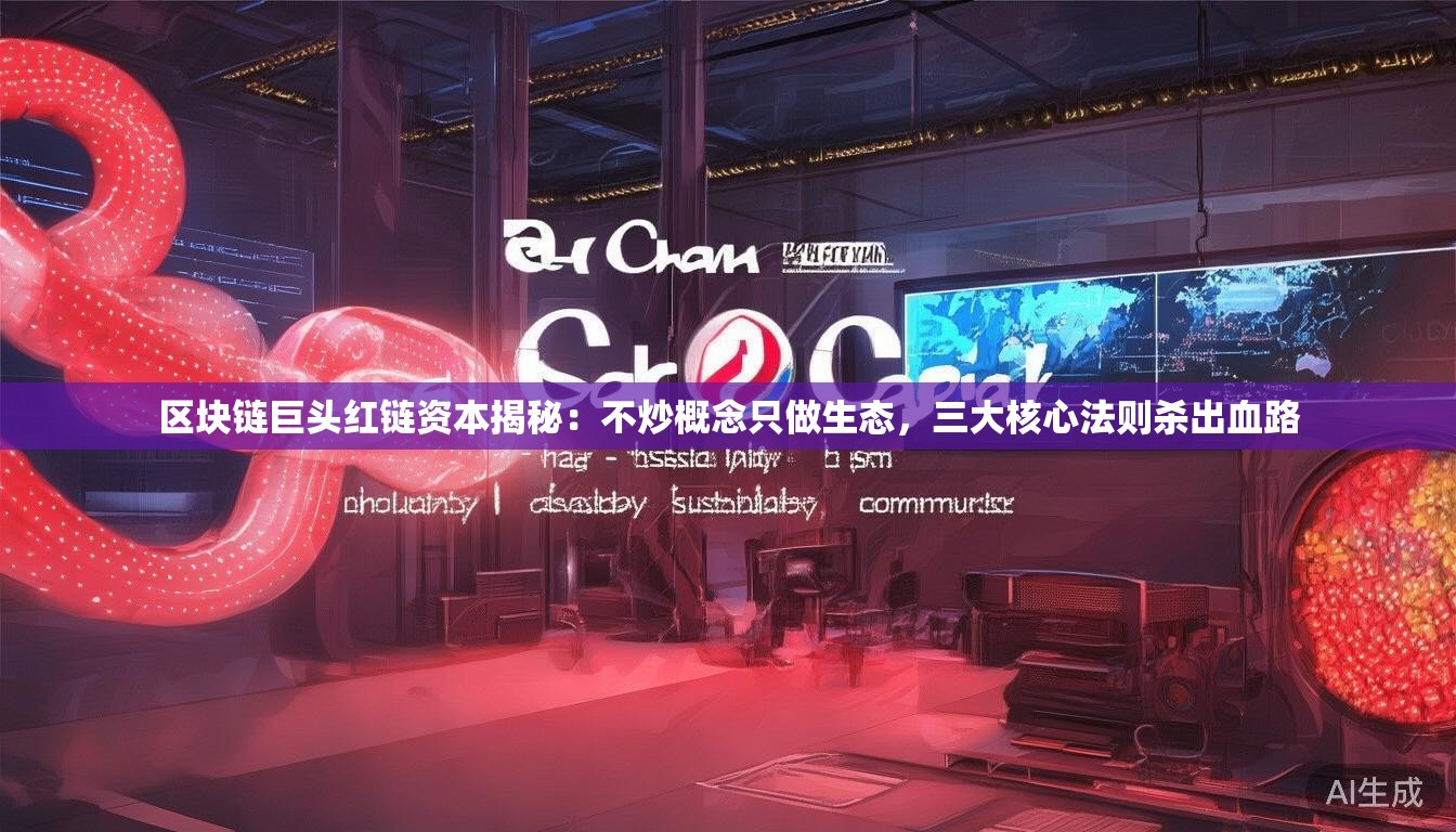 区块链巨头红链资本揭秘:不炒概念只做生态,三大核心法则杀出血路 区块链巨头红链资本揭秘:不炒概念只做生态,三大核心法则杀出血路