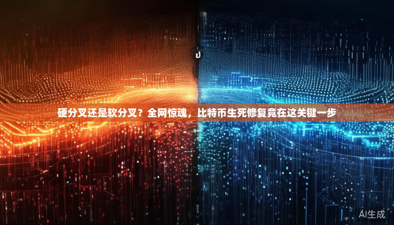 硬分叉还是软分叉？全网惊魂，比特币生死修复竟在这关键一步