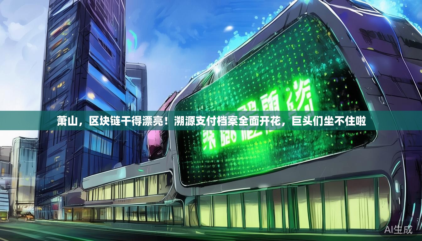 萧山，区块链干得漂亮！溯源支付档案全面开花，巨头们坐不住啦