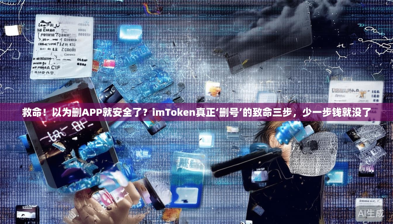 救命！以为删APP就安全了？imToken真正‘删号’的致命三步，少一步钱就没了