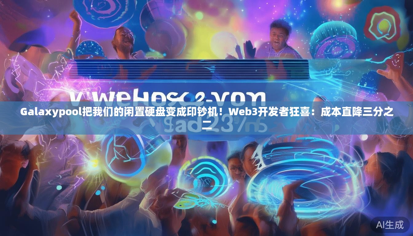 Galaxypool把我们的闲置硬盘变成印钞机！Web3开发者狂喜：成本直降三分之二