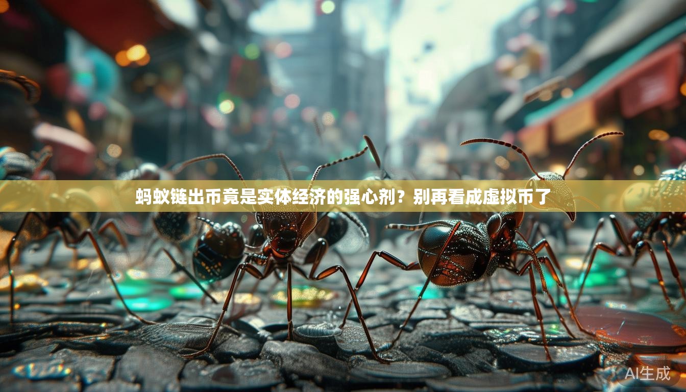 蚂蚁链出币竟是实体经济的强心剂？别再看成虚拟币了