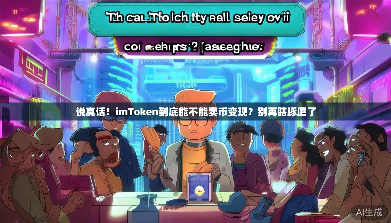 说真话！imToken到底能不能卖币变现？别再瞎琢磨了