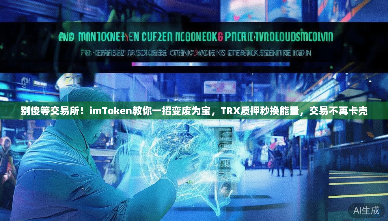 别傻等交易所!imToken教你一招变废为宝,TRX质押秒换能量,交易不再卡壳 别傻等交易所!imToken教你一招变废为宝,TRX质押秒换能量,交易不再卡壳