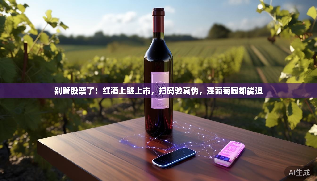 别管股票了！红酒上链上市，扫码验真伪，连葡萄园都能追