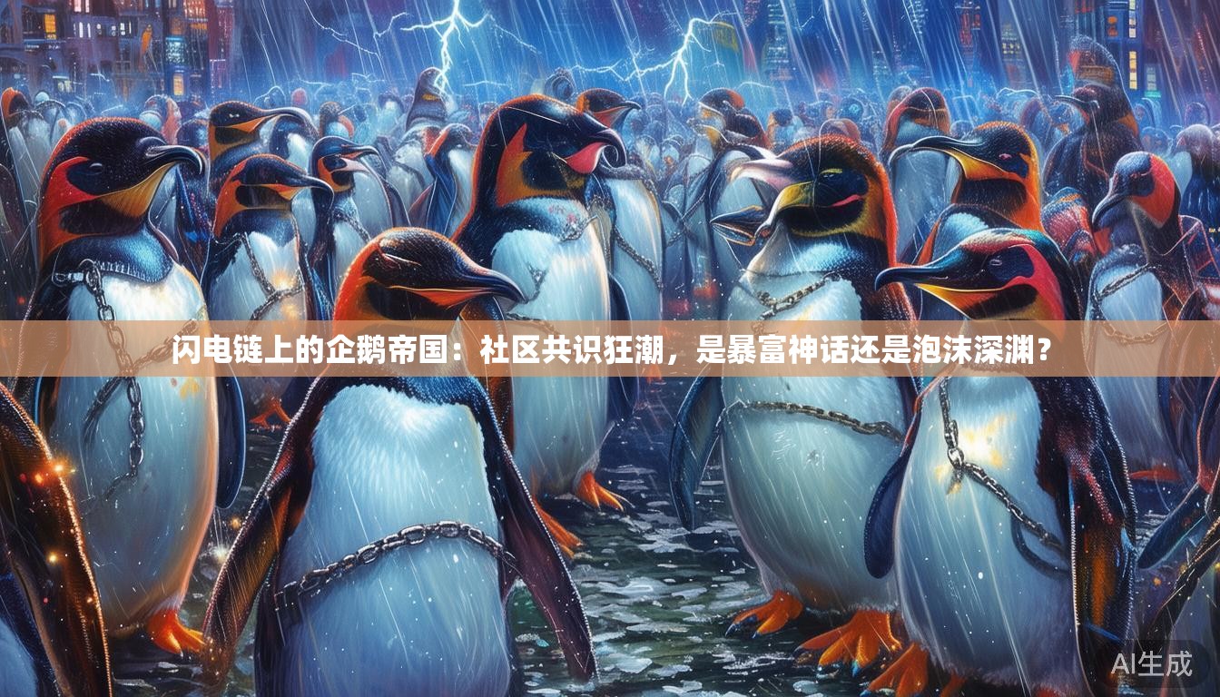 闪电链上的企鹅帝国:社区共识狂潮,是暴富神话还是泡沫深渊? 闪电链上的企鹅帝国:社区共识狂潮,是暴富神话还是泡沫深渊?