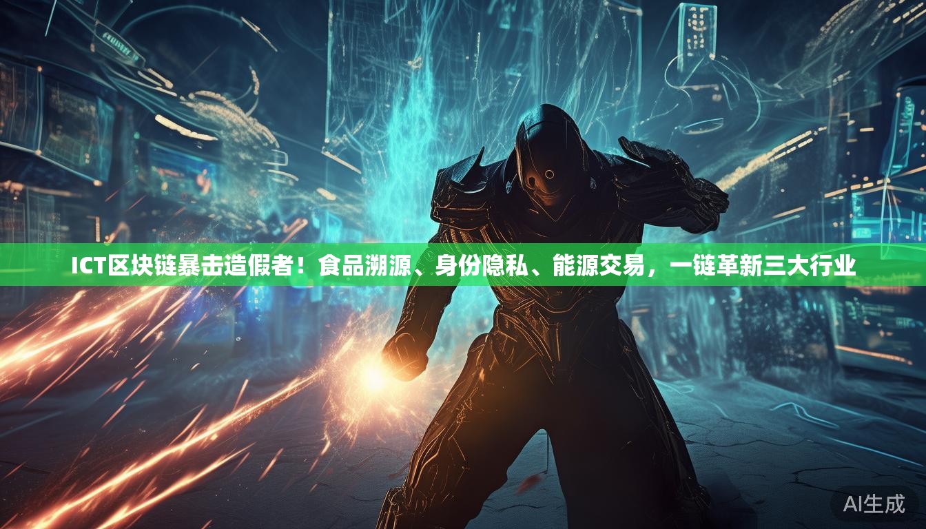 ICT区块链暴击造假者！食品溯源、身份隐私、能源交易，一链革新三大行业