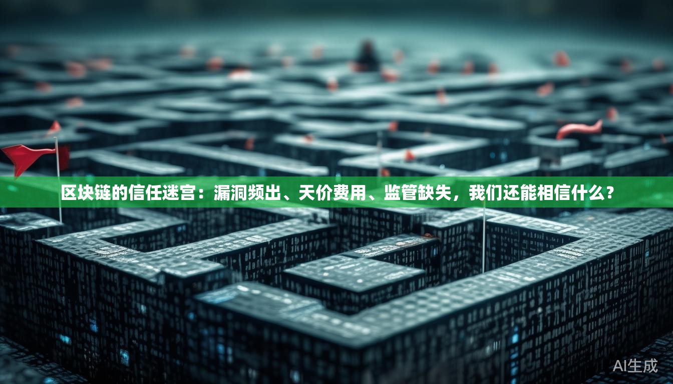 区块链的信任迷宫:漏洞频出、天价费用、监管缺失,我们还能相信什么? 区块链的信任迷宫:漏洞频出、天价费用、监管缺失,我们还能相信什么?