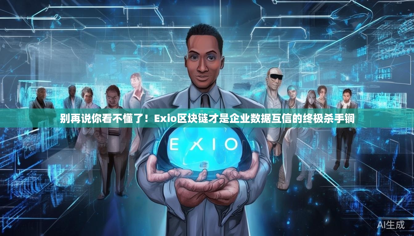别再说你看不懂了！Exio区块链才是企业数据互信的终极杀手锏