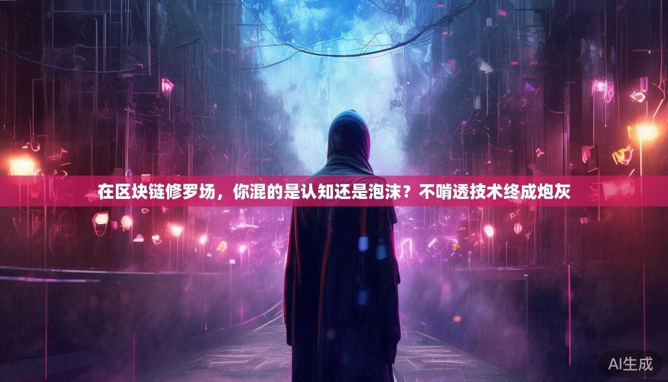 在区块链修罗场,你混的是认知还是泡沫?不啃透技术终成炮灰 在区块链修罗场,你混的是认知还是泡沫?不啃透技术终成炮灰