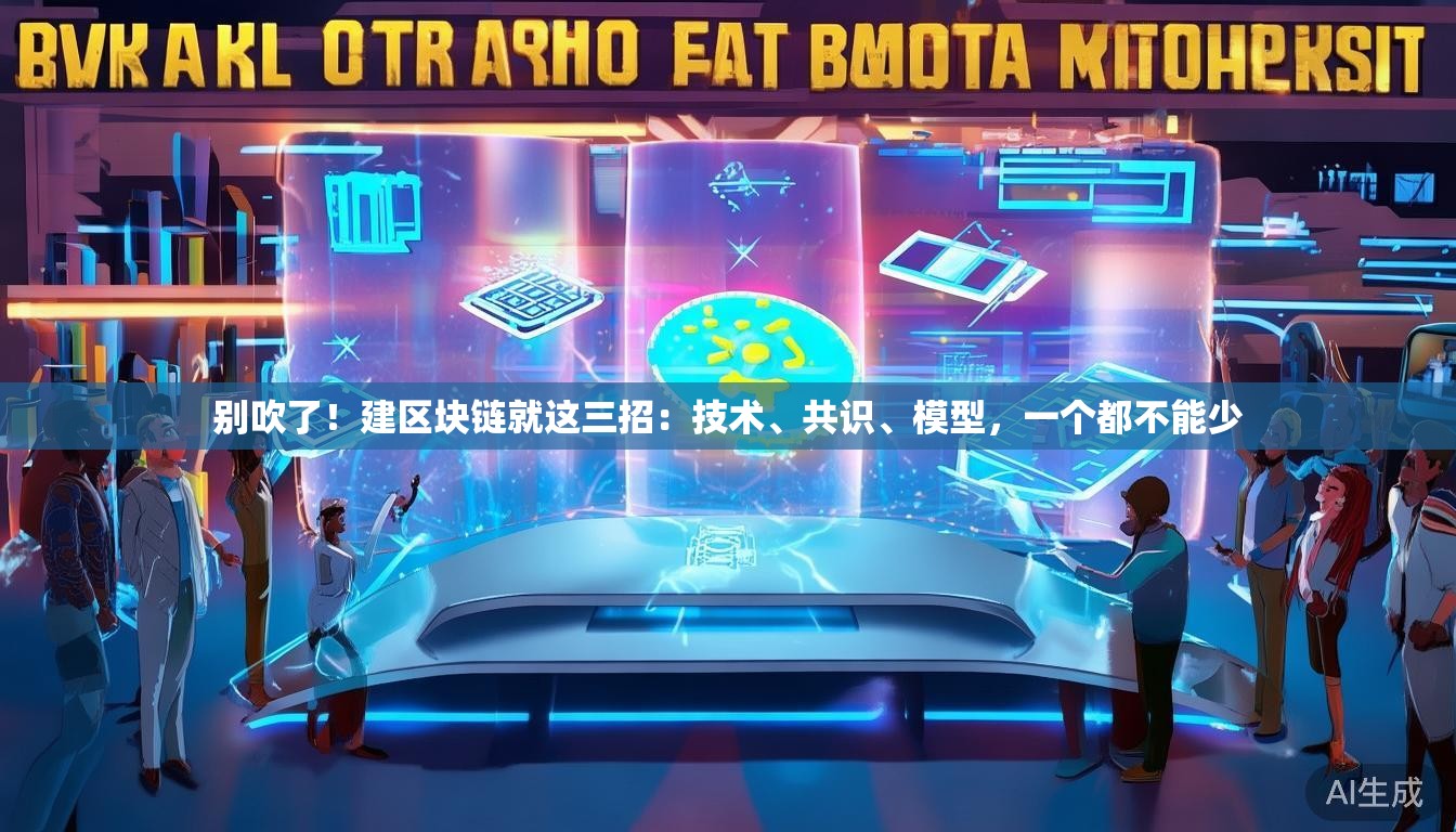 别吹了!建区块链就这三招:技术、共识、模型,一个都不能少 别吹了!建区块链就这三招:技术、共识、模型,一个都不能少