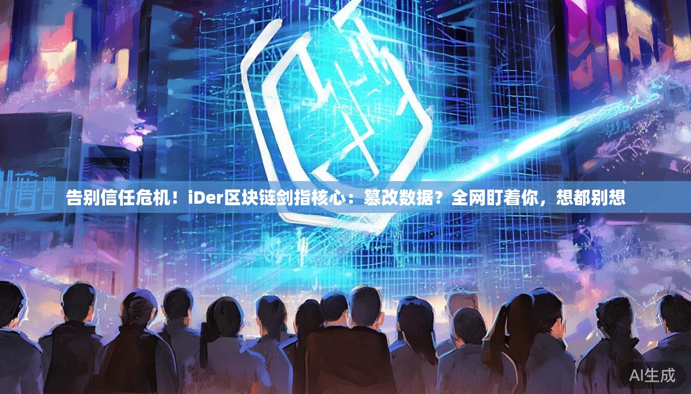 告别信任危机！iDer区块链剑指核心：篡改数据？全网盯着你，想都别想