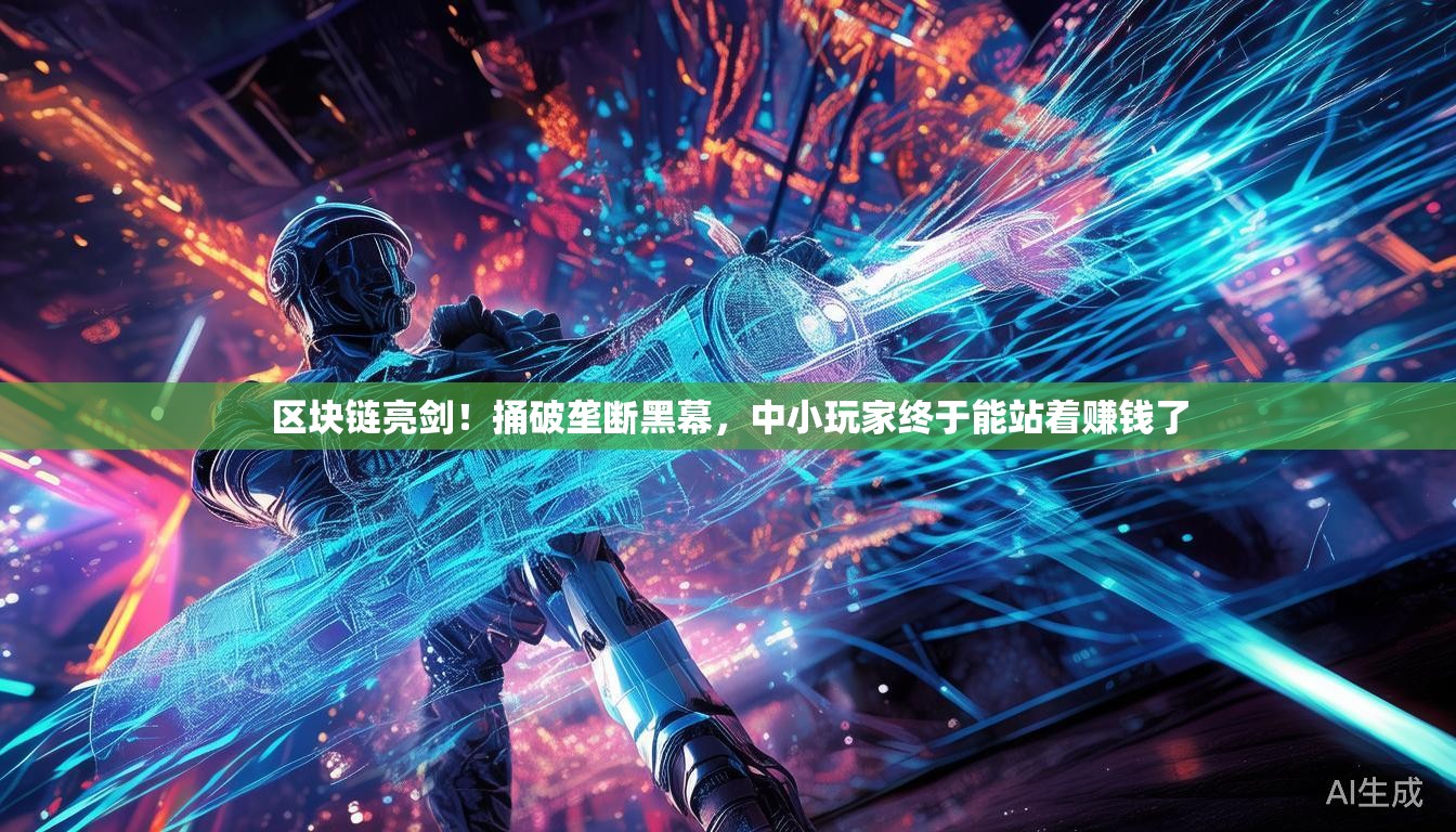 区块链亮剑!捅破垄断黑幕,中小玩家终于能站着赚钱了 区块链亮剑!捅破垄断黑幕,中小玩家终于能站着赚钱了