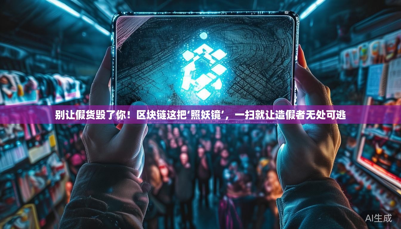 别让假货毁了你！区块链这把‘照妖镜’，一扫就让造假者无处可逃