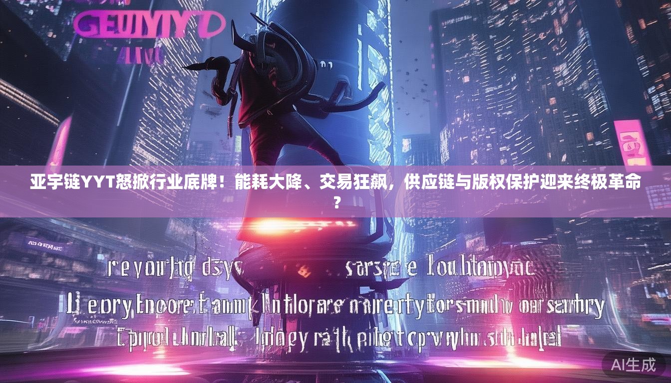 亚宇链YYT怒掀行业底牌！能耗大降、交易狂飙，供应链与版权保护迎来终极革命？
