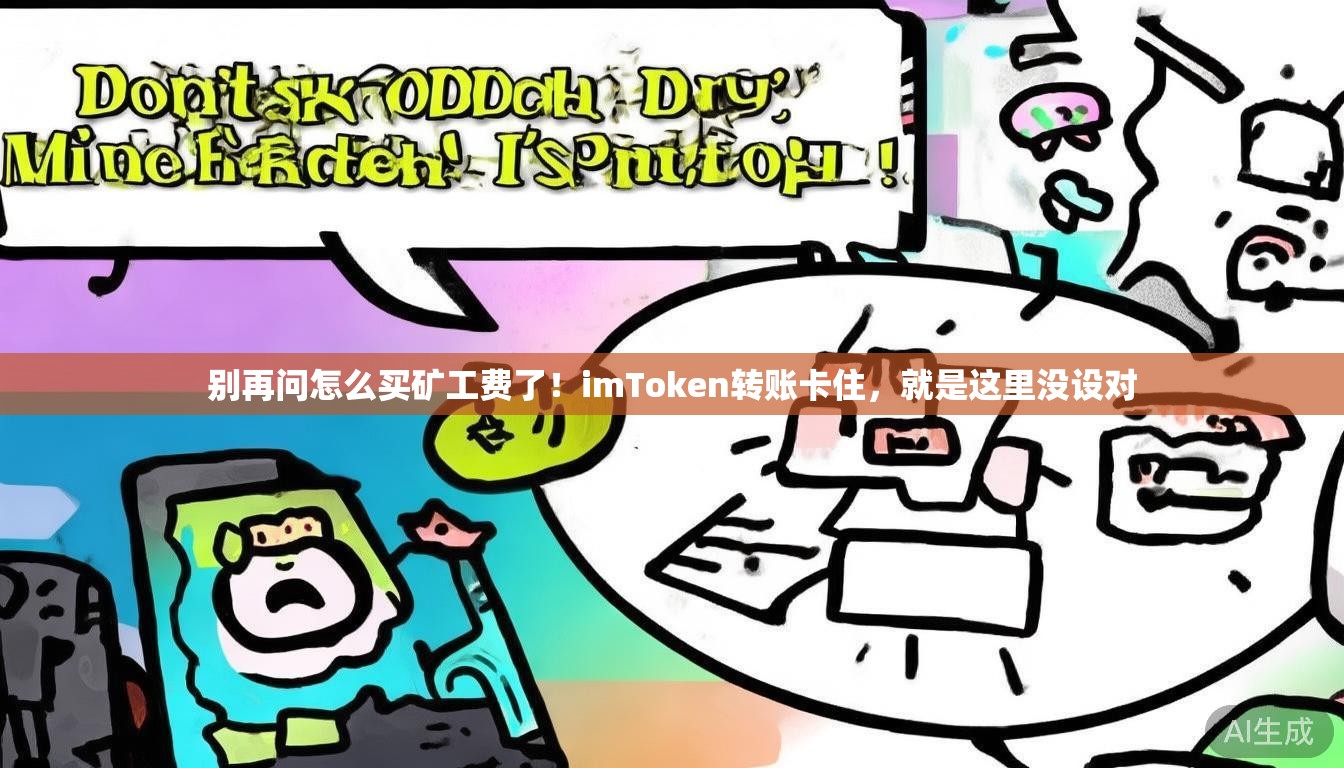 别再问怎么买矿工费了！imToken转账卡住，就是这里没设对