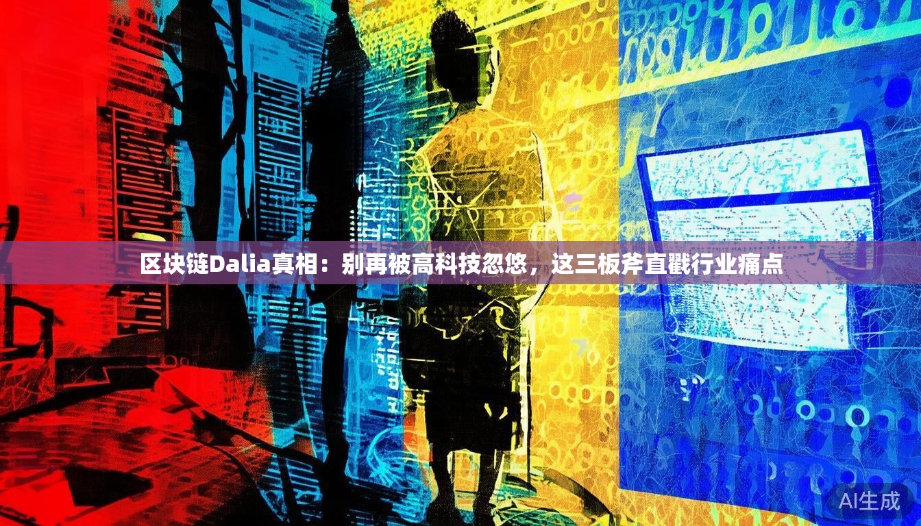 区块链Dalia真相：别再被高科技忽悠，这三板斧直戳行业痛点