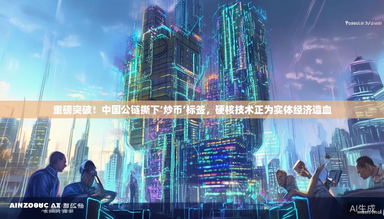 重磅突破!中国公链撕下‘炒币’标签,硬核技术正为实体经济造血 重磅突破!中国公链撕下‘炒币’标签,硬核技术正为实体经济造血