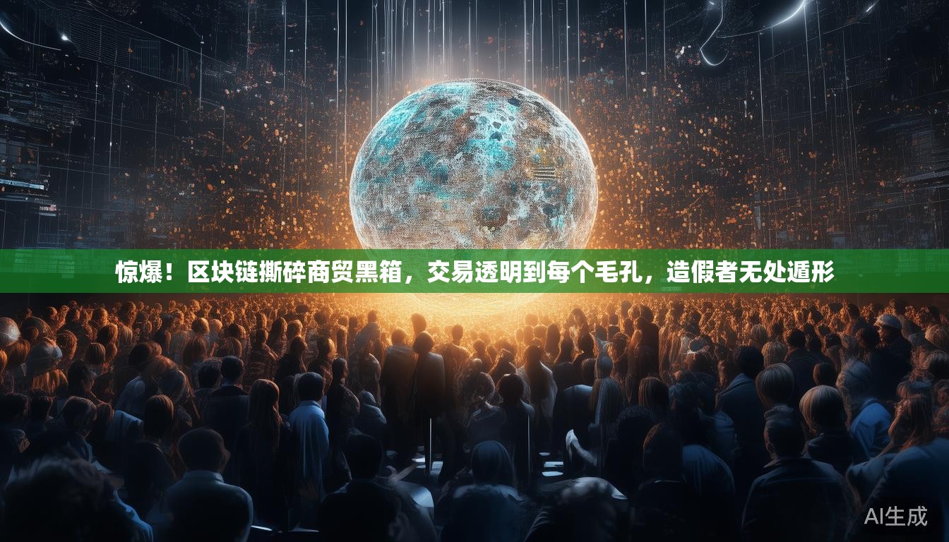 惊爆！区块链撕碎商贸黑箱，交易透明到每个毛孔，造假者无处遁形