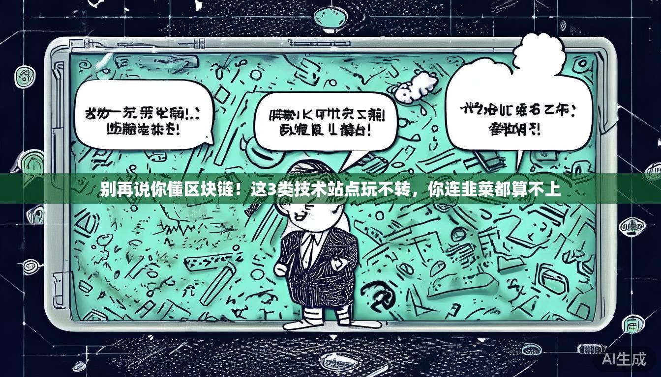 别再说你懂区块链！这3类技术站点玩不转，你连韭菜都算不上