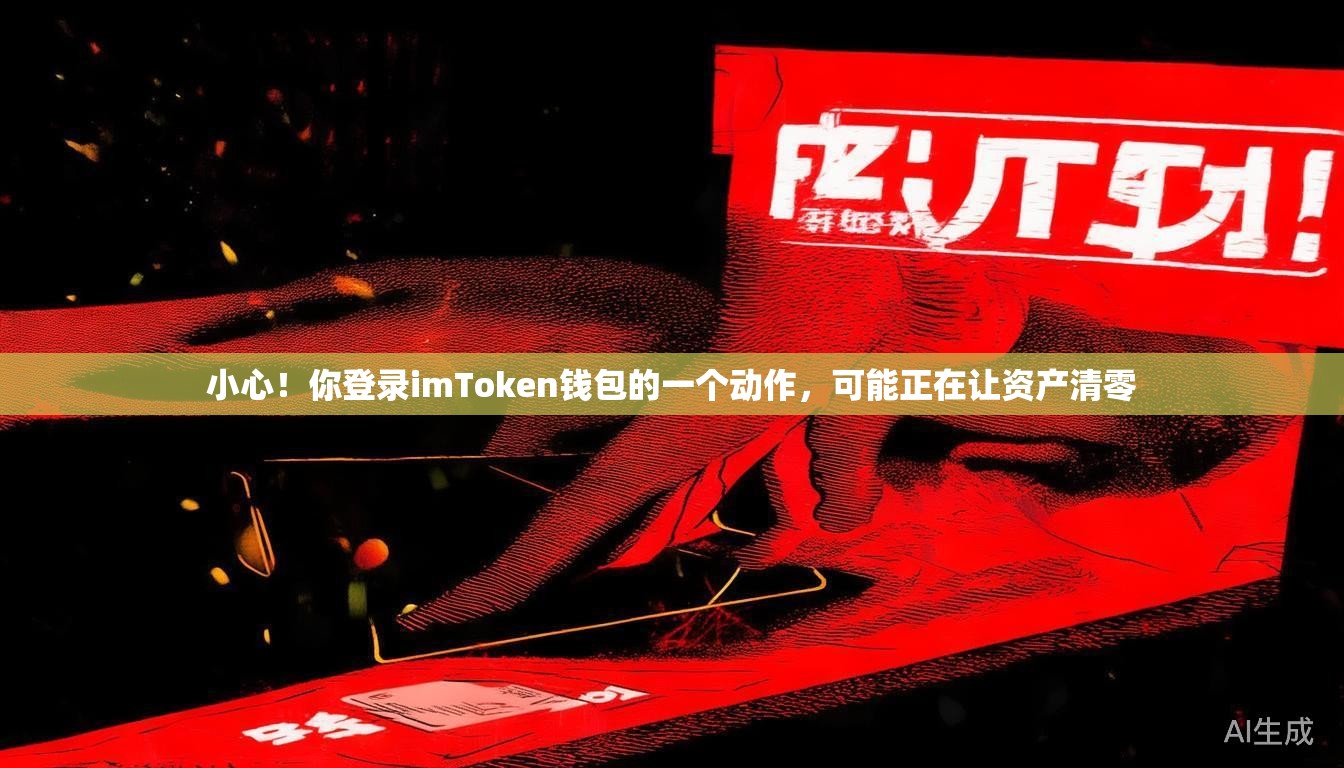 小心！你登录imToken钱包的一个动作，可能正在让资产清零