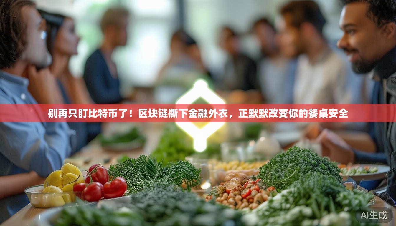 别再只盯比特币了！区块链撕下金融外衣，正默默改变你的餐桌安全