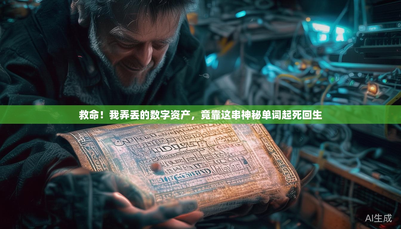 救命！我弄丢的数字资产，竟靠这串神秘单词起死回生