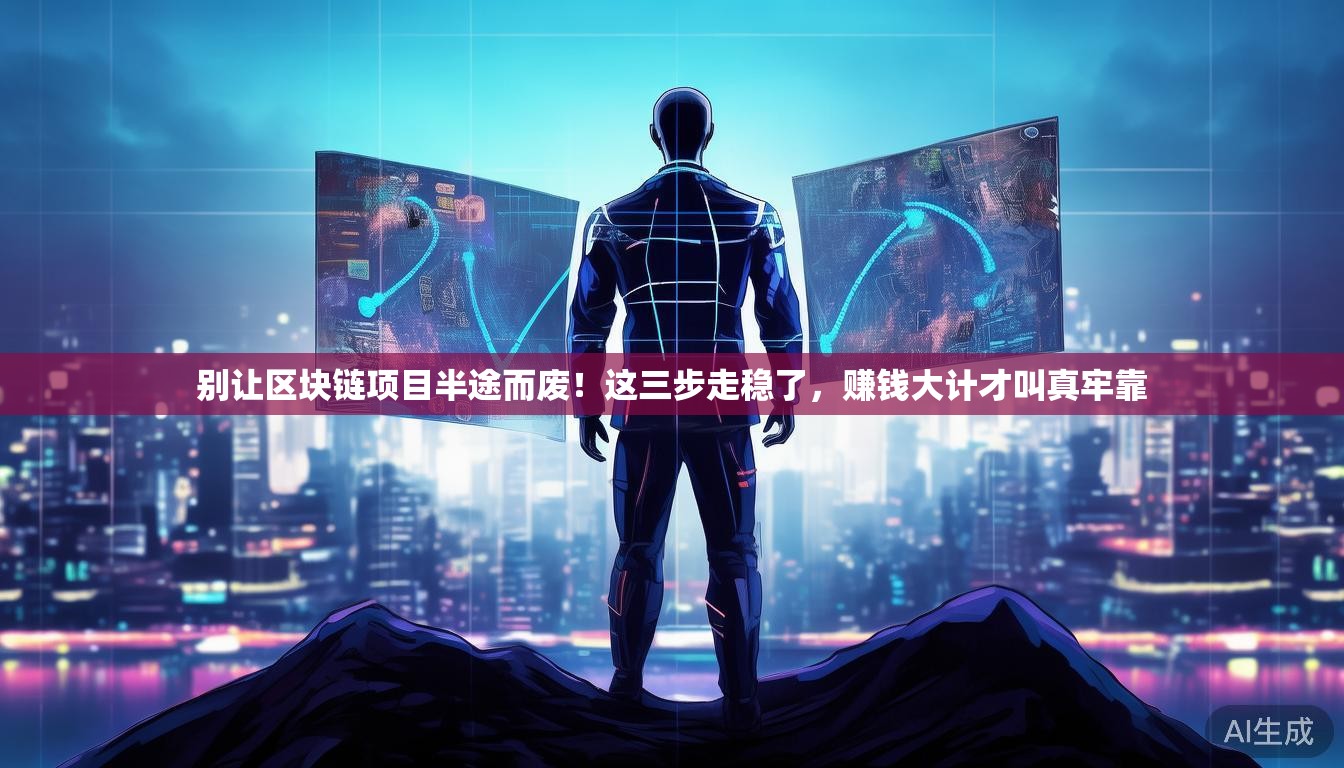 别让区块链项目半途而废！这三步走稳了，赚钱大计才叫真牢靠