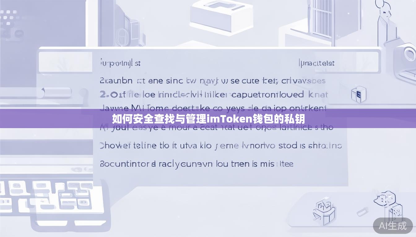 如何安全查找与管理imToken钱包的私钥 如何安全查找与管理imToken钱包的私钥