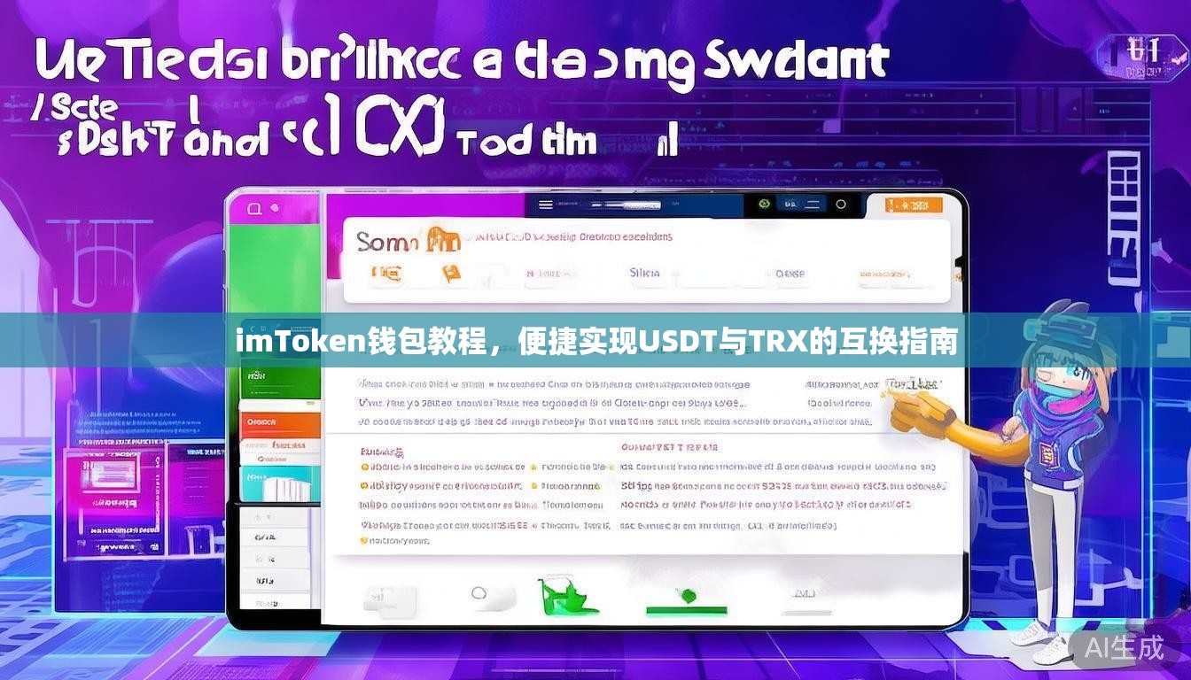 imToken钱包教程，便捷实现USDT与TRX的互换指南