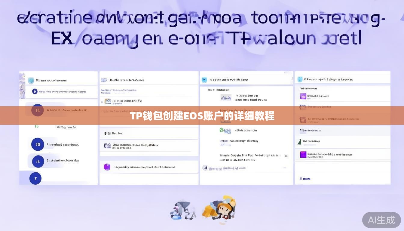 TP钱包创建EOS账户的详细教程 TP钱包创建EOS账户的详细教程