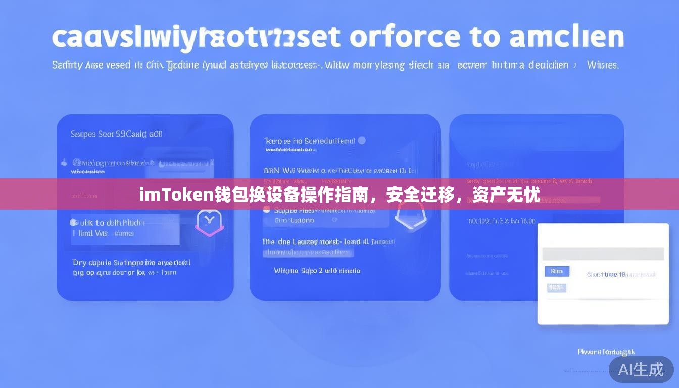 imToken钱包换设备操作指南，安全迁移，资产无忧