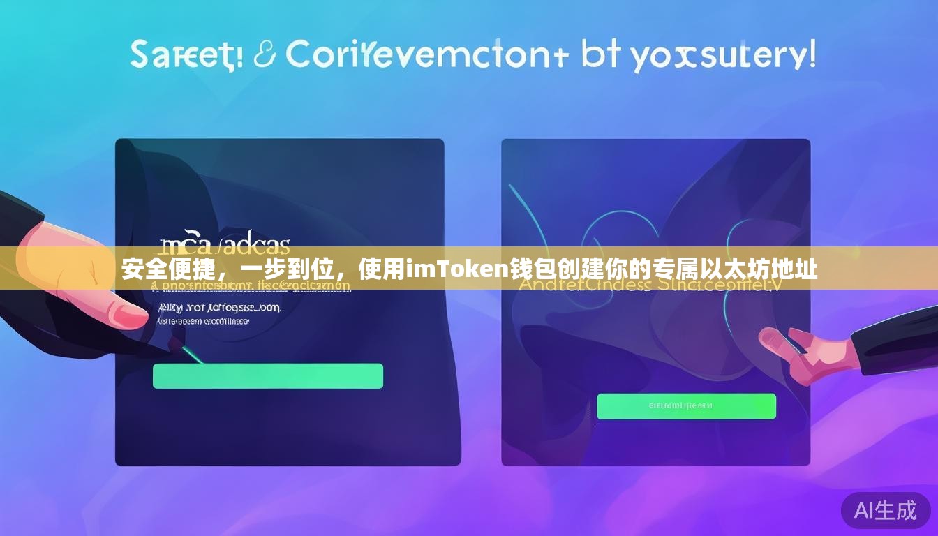 安全便捷，一步到位，使用imToken钱包创建你的专属以太坊地址