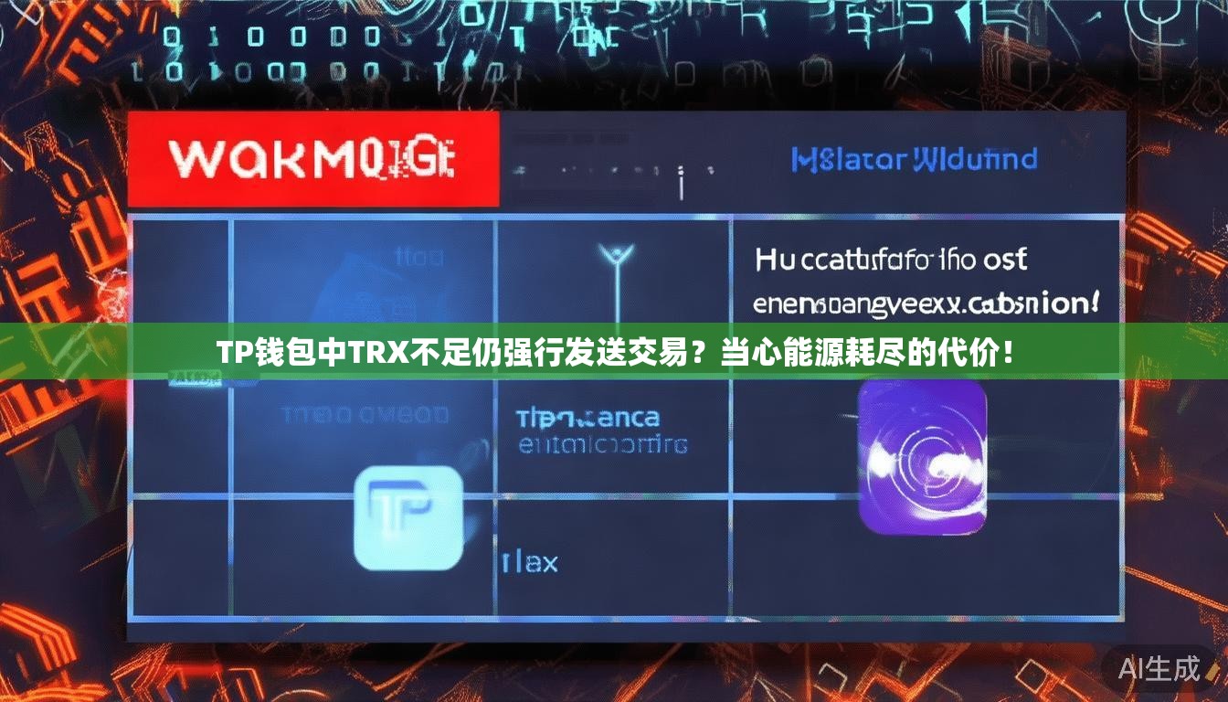 TP钱包中TRX不足仍强行发送交易？当心能源耗尽的代价！