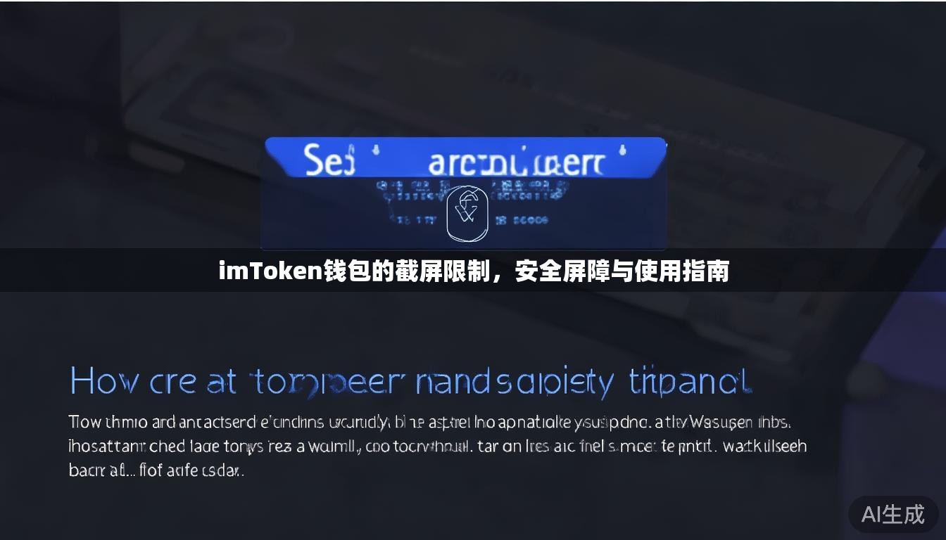 imToken钱包的截屏限制，安全屏障与使用指南