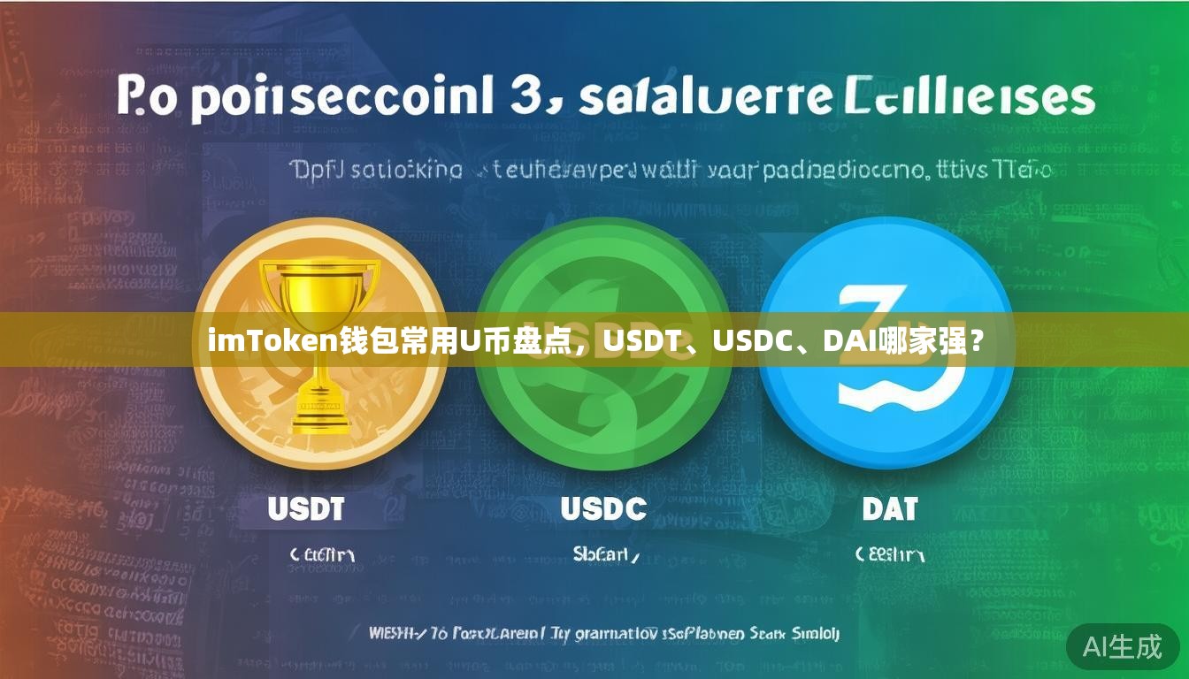 imToken钱包常用U币盘点,USDT、USDC、DAI哪家强? imToken钱包常用U币盘点,USDT、USDC、DAI哪家强?