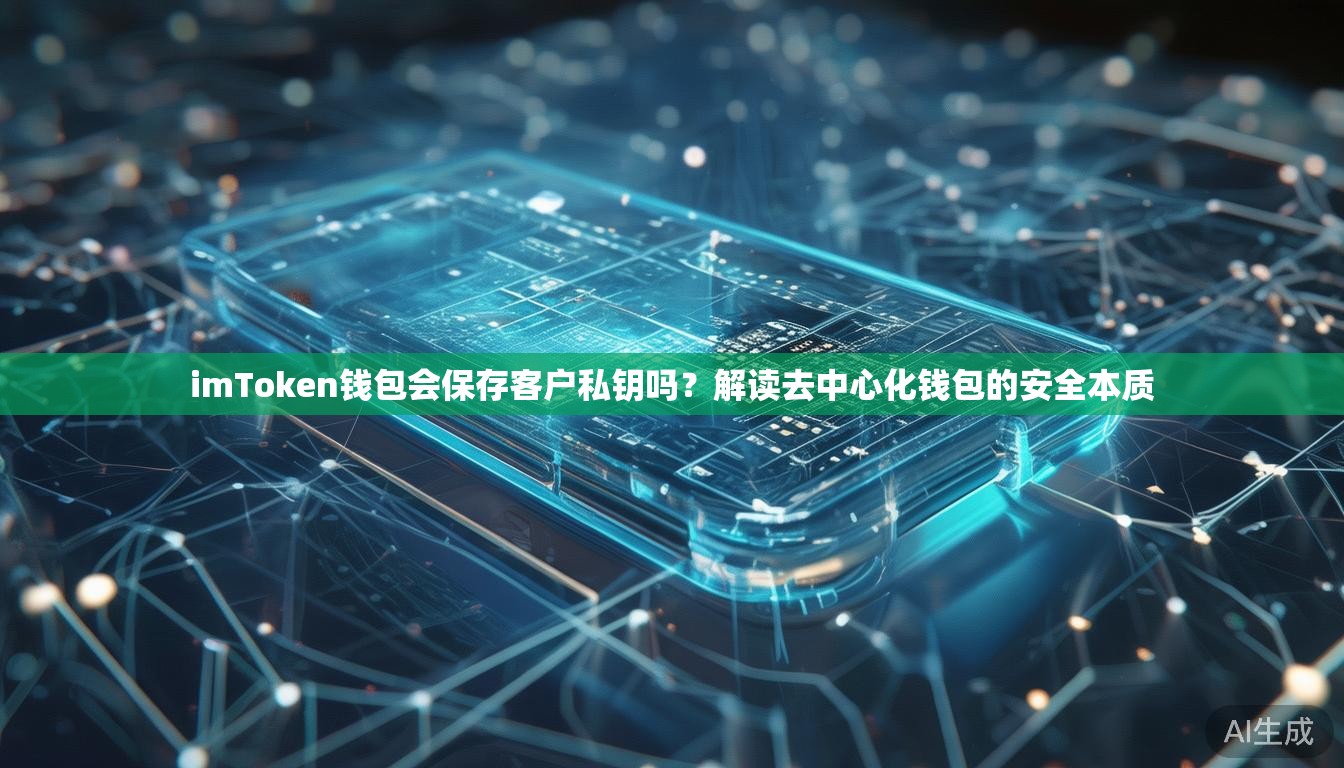 imToken钱包会保存客户私钥吗？解读去中心化钱包的安全本质
