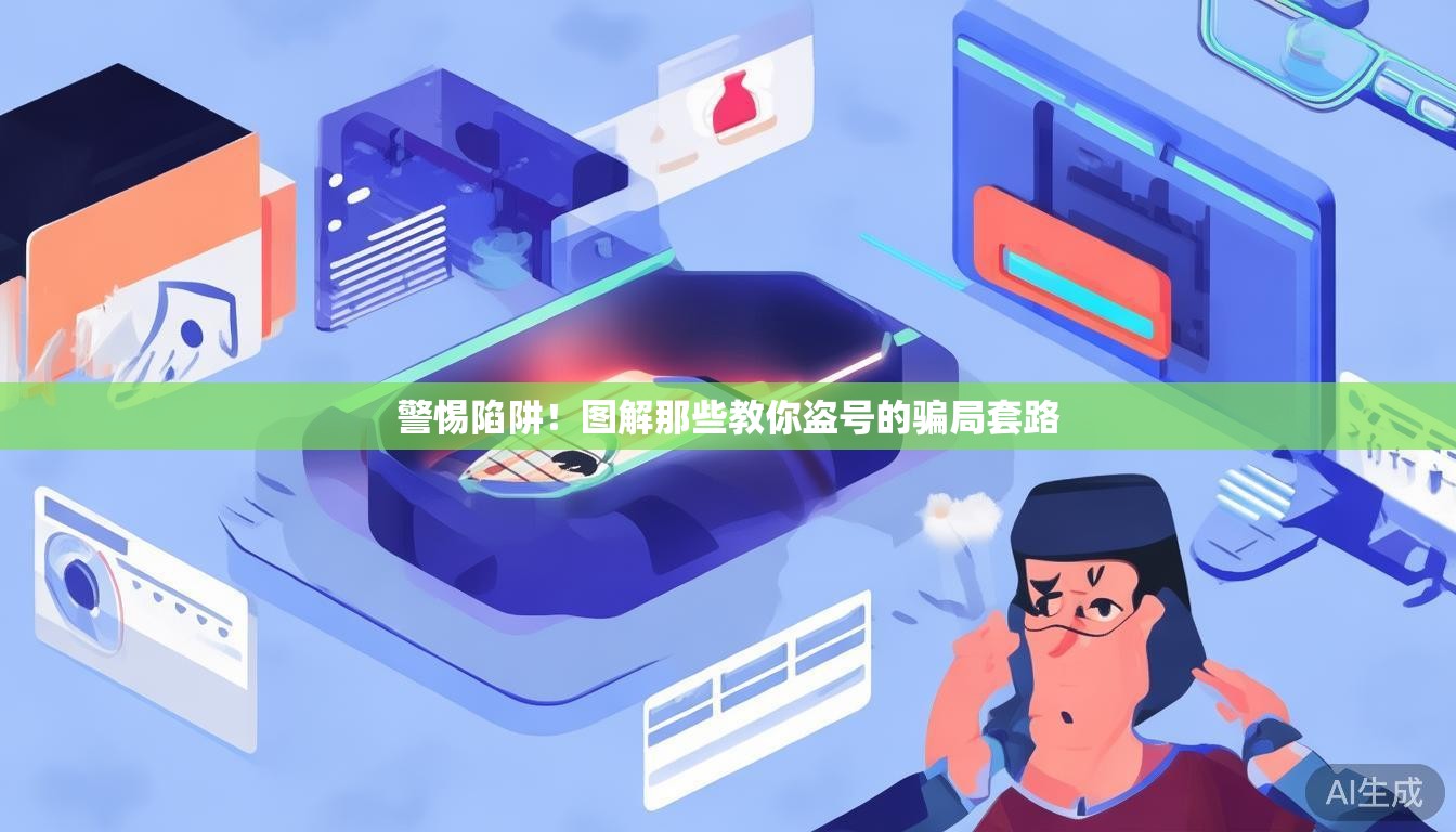 警惕陷阱！图解那些教你盗号的骗局套路